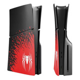 Capa Tampa Para Ps5 Slim Leitor Substituição Homem Aranha