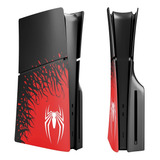 Capa Tampa Ps5 Slim Com Leitor Substituição Homem Aranha