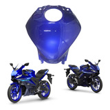 Capa Tanque Central Combustível Azul Yzf R3 Abs 2021 À 2025