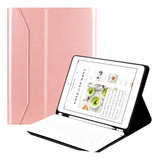 Capa Teclado Bluetooth C Slot Caneta iPad Pro 11 2020 2019