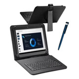 Capa Teclado Estojo Case Para Tablet A9 X110 X115 Caneta