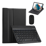 Capa Teclado Inteligentes E Mouse Para Samsung Tab S6 Lite
