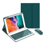 Capa teclado mouse Para iPad Air 5 4 Geração 10 9