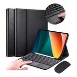 Capa teclado Touchpad mouse Para Galaxy Tab A9 Plus 11 Pol