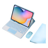 Capa teclado Touchpad mouse Para Samsung Galaxy Tab S9 s9fe