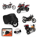 Capa Térmica Protetora Moto Cm Baú Honda Nc 750 X 750x Trail Cor Preto