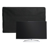 Capa Tv Monitor Smart Led Lcd Corino Impermeável Cor 55 Polegadas