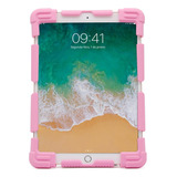 Capa Universal De Silicone Para Tablet Pro Rosa Geonav Un7