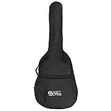 Capa Violão Soft Case Clássico Nylon Simples Com 2 Alças De Costas Para Transpote Em Bike E Moto Abertura Total Do Ziper