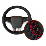 Capa Volante Couro Costurada Carro Universal Cores