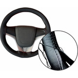Capa Volante Couro Costurada Carro Universal Cores