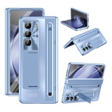 Capa W Para Samsung Zfold5 6 4 Filme E Caneta