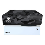 Capa Xbox Series S Camuflada Cinza