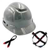 Capacete 3m H700 E Suspensão Ajuste Fácil Engenheiro Epi