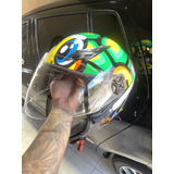 Capacete Aberto Agv Blade Turtle tartaruga Valentino Rossi