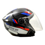 Capacete Aberto Moto Ebf Spark Jet Speed