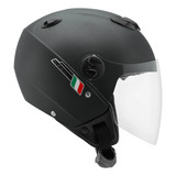 Capacete Aberto Pro Tork New Atomic Elite Viseira Solar Fumê