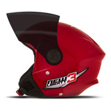 Capacete Aberto Pro Tork New Liberty Three Vis Fumê