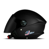 Capacete Aberto Pro Tork New Three Elite Com Viseira Fumê