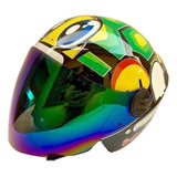 Capacete Adesivado Tartaruga Turtle 46 Com