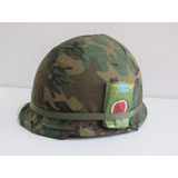 Capacete Americano M1 Guerra Vietnã Raro