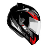 Capacete Articulado Ebf E8 Fast Escamoteavel Robocop