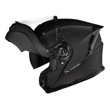 Capacete Articulado Robocop Norisk Motion Preto Fosco
