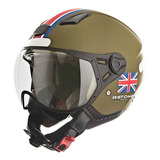 Capacete Astone Ksr 2 British Matt Army