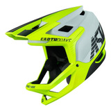 Capacete Asw Earthquake Amarelo Flúor cinza