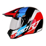 Capacete Bieffe 3 Sport Adventure Preto