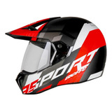 Capacete Bieffe 3 Sport Adventure Preto