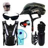 Capacete Bike Ciclismo Mochila Bolsa Hidrataçao 2l Termica