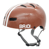 Capacete Bike Ciclismo Skate Patins Patinete Profissional Cor Marrom Tamanho G Veste 59 60