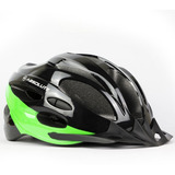 Capacete Bike Mtb Absolute Nero New Inmold Com Led Pto verde