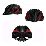 Capacete Ciclismo High One Win Mtb Bike Led Pisca Regulagem