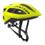 Capacete Ciclismo Scott Supra Amarelo Fluorescente Mtb Speed Tamanho 54 61