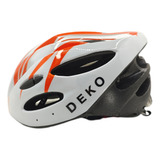 Capacete Com Sinalizador Led Ciclismo Bike Patinete Deko