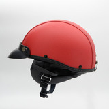 Capacete Coquinho Bike Skate Moto Scooter Elétrica Vermelho Tamanho G