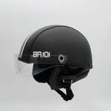 Capacete Coquinho Bike Skate Patinete Moto Elétrica Black Cor Preto Tamanho Pp Viseira Cristal