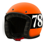 Capacete Custom Etceter Seven Eight Fosco Exclusivo Vintage