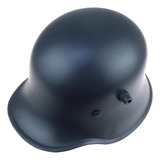 Capacete De Aço Alemão M16 Primeira Guerra Mundial Cinza