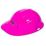 Capacete De Construtora Brinquedo Infantil E Adulto Rosa Construção Obras 1 Unidade