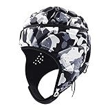 Capacete De Goleiro Ajustável Para Esportes Futebol Rugby Capacete De Goleiro Protetor De Cabeça
