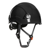 Capacete De Proteção Para Altura Steelflex Falcon Cor Preto