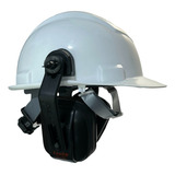 Capacete De Seg Branco Abafador De Ruídos 900 a Ledan