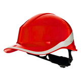 Capacete De Segurança Deltaplus Diamond v C Carneira Catraca Cor Vermelho