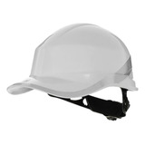 Capacete De Segurança Deltaplus Diamond v Com Carneira Catraca Rotor Cor Cinza