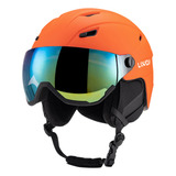 Capacete De Segurança Snowboard Removível Integrado Para