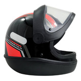 Capacete Ebf Automático Bolt Fechado Brilhante Fosco Adulto 
