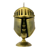 Capacete Elmo Medieval Romano Gladiador Ornamento